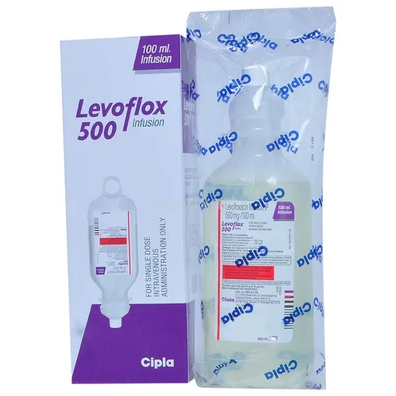 levoflox 500 infusion 100 ml